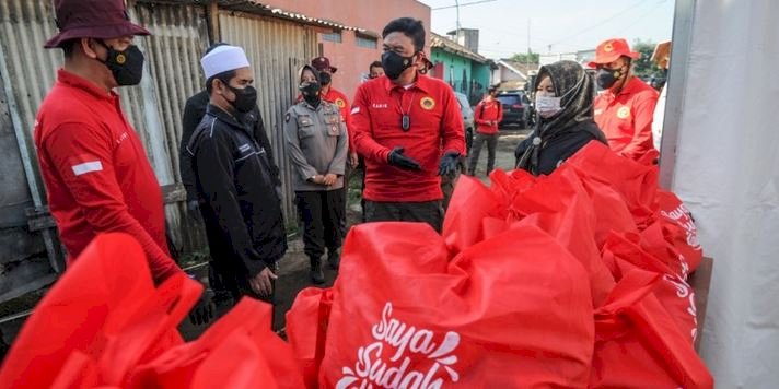 Kepala BIN Budi Gunawan saat tinjau vaksinasi santri Ponpes di Cianjur/Ist