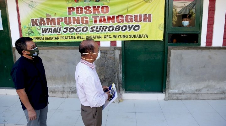 Posko Kampung Tanggung Wani Jogo Suroboyo jadi ruang Isolasi Mandiri/RMOLJatim