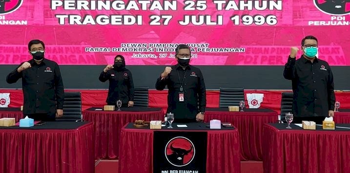 Peringatan Kerusuhan Dua Puluh Tujuh Juli (Kudatuli) DPP PDI Perjuangan/Ist