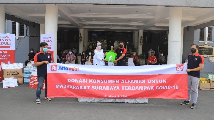 Pemkot Surabaya terima bantuan dari berbagai stakeholder/RMOLJatim