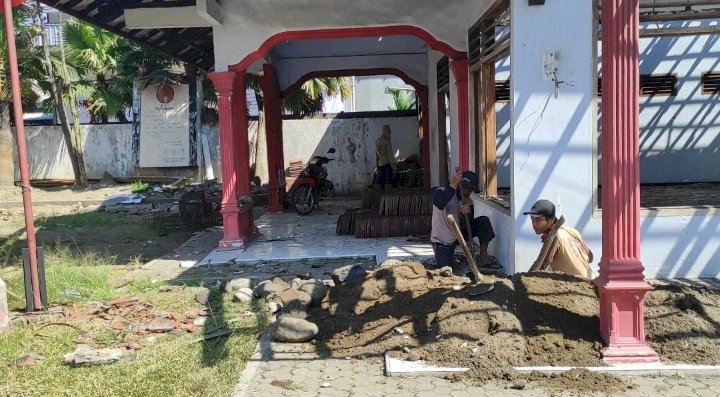 Kantor DPC PDIP Kabupaten Kediri, dalam Renovasi/RMOLJatim