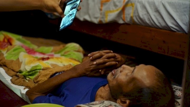 Armudji saat vidcon dengan Abdul Rofiq/RMOLJatim