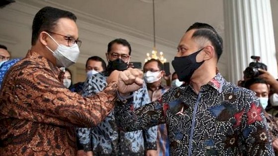 Anies Baswedan dan AHY / net