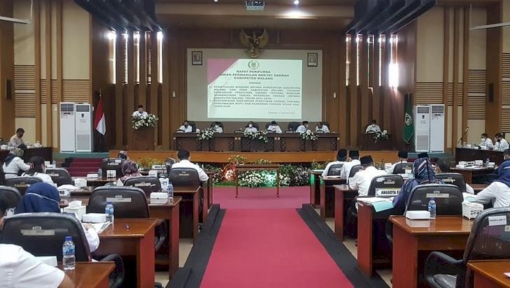 Sidang Paripurna di Gedung DPRD Kabupaten Malang/RMOLJatim