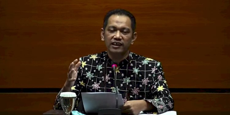 Wakil Ketua KPK, Nurul Ghufron saat menyampaikan keberatan atas laporan Ombudsman soal peralihan pegawai KPK/RMOL