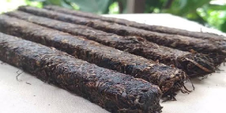 Salah satu produk hasil pengolahan tembakau lainnya (HPTL) berupa tembakau sintetis/Net