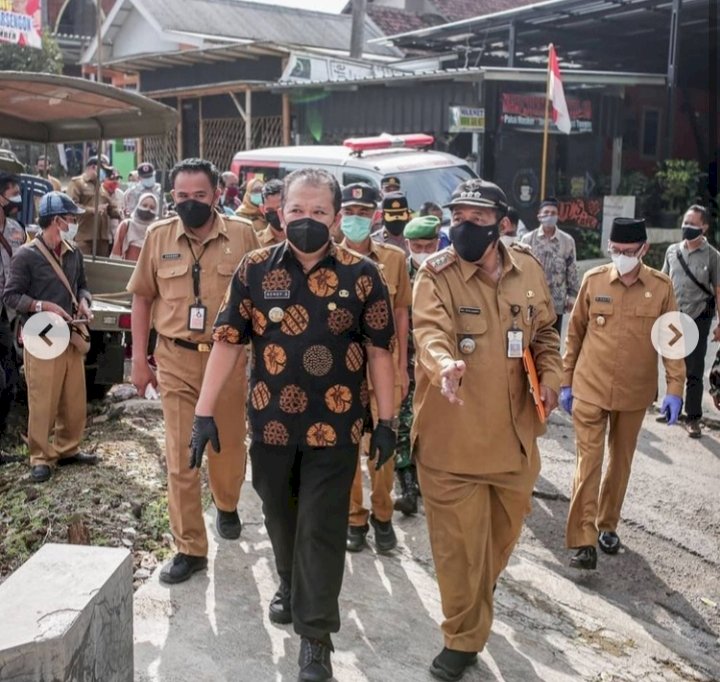 Bupati Hendy Siswanto blusukan ke perkampungan pinggiran kota Jember/RMOLJatim