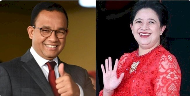 Anies Baswedan dan Puan Maharani