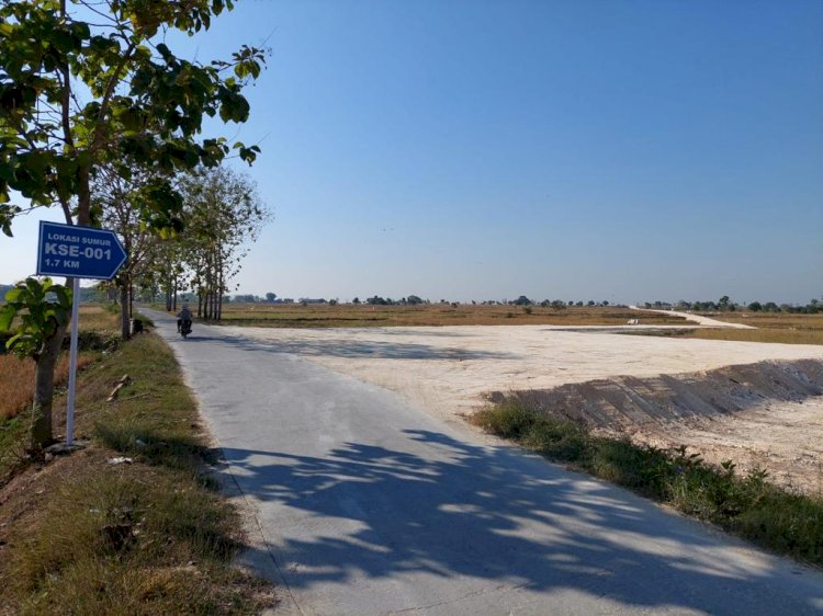 Akses Jalan Kasuari Emas (KSE) Pertamina Beru, Kecamatan Sarirejo Kabupaten Lamongan/RMOLJatim