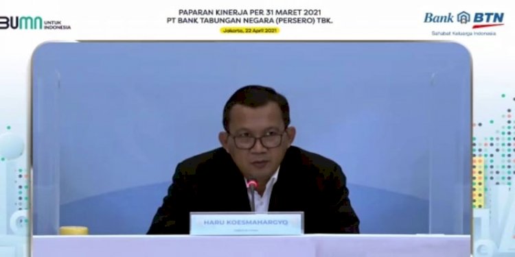 Direktur Utama PT Bank Tabungan Negara Tbk. Haru Koesmahargyo./Dok