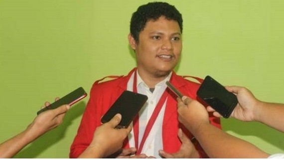 Ketua Umum Dewan Pimpinan Pusat Gerakan Mahasiswa Nasional Indonesia (DPP GMNI) Arjuna Putra Aldino/RMOL 