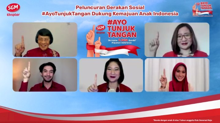 Peluncuran Gerakan #AyoTunjukTangan/Ist