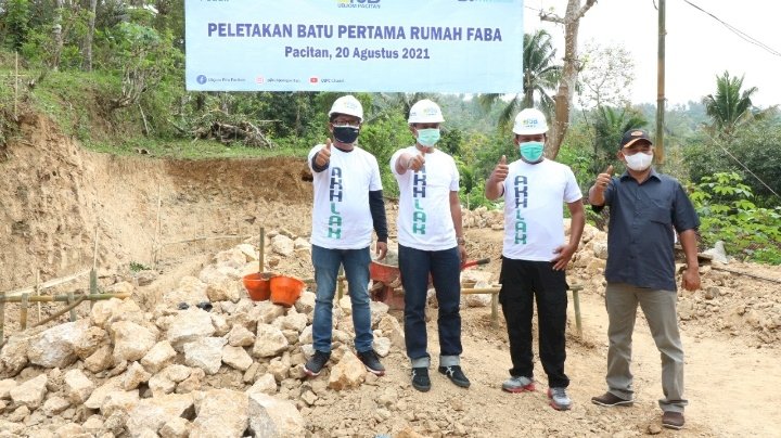 Peletakan batu pertama/Ist