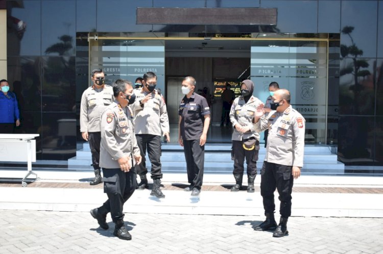 sinkronisasi data dan penanganan Covid-19 di wilayah Surabaya Raya/Ist