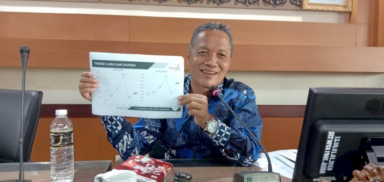 Ketua komisi C DPRD Jatim Hidayat usai hearing dengan manajemen PJU/RMOLJatim