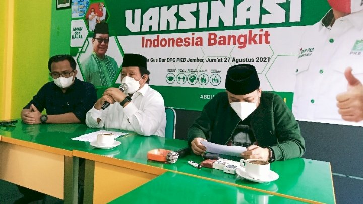 Nur Yasin Bersama Ketua DPC PKB, Ayub Junaidi