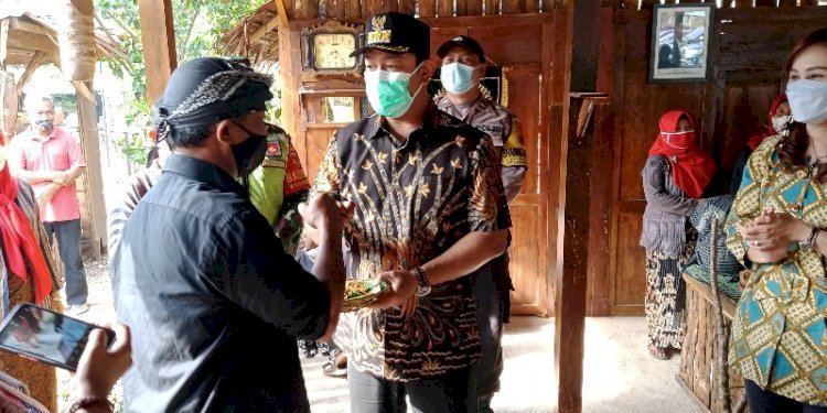 Walikota Semarang Hendrar Prihadi saat di Kampung Jawi/RMOLJateng