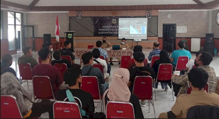 Diskusi Disparpora bersama pengusaha kopi di graha Ijen/RMOLJatim