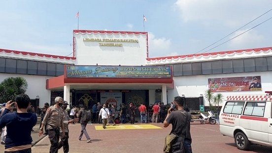 Suasana di lapas kelas 1 Tangerang/ RMOL