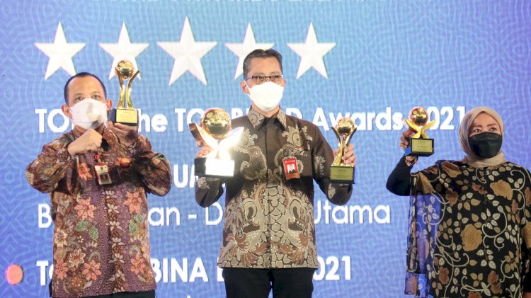 Penghargaan di Ajang TOP BUMD Award 2021/Ist