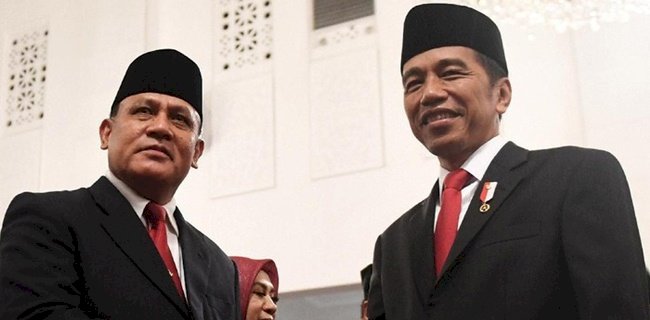 Ketua KPK Firli Bahuri bersama Presiden Joko Widodo/Net
