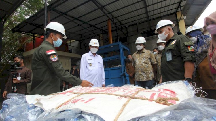 Bank Sampah Induk di Tenayan/Ist