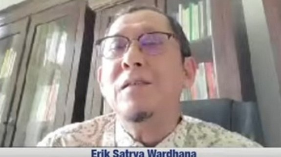 Mantan anggota DPR RI periode 2009-2014 dari Fraksi Partai Hanura, Erik Satrya Wardhana/Repro