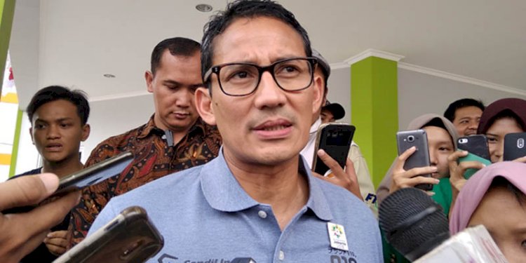 Menteri Pariwisata dan Ekonomi Kreatif Sandiaga Salahuddin Uno/Net