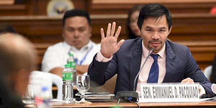 Bintang tinju Manny Pacquiao resmi menerima pencalonannya sebagai presiden pada akhir pekan ini/Net