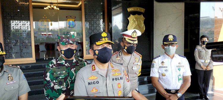 Kapolda Jatim Irjen Pol Nico Afinta usai Apel Gelar Pasukan/RMOLJatim