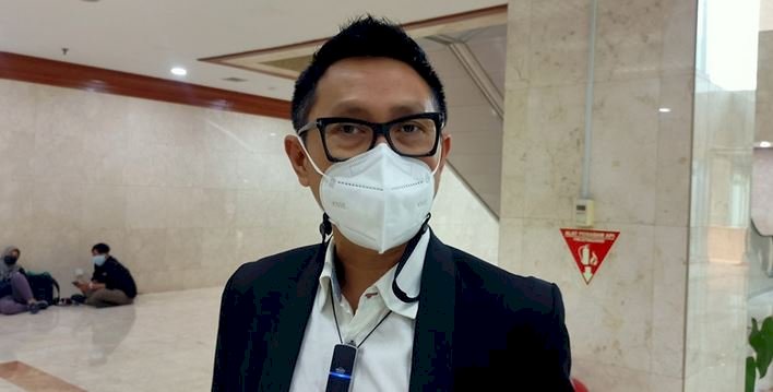Ketua DPW PAN DKI Jakarta, Eko Hendro Purnomo atau Eko Patrio di komplek Parlemen, Senayan, Jakarta/RMOL