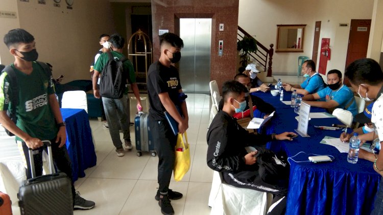  Peserta seleksi nasional BLiSPI Kemenpora U-15/RMOLJatim