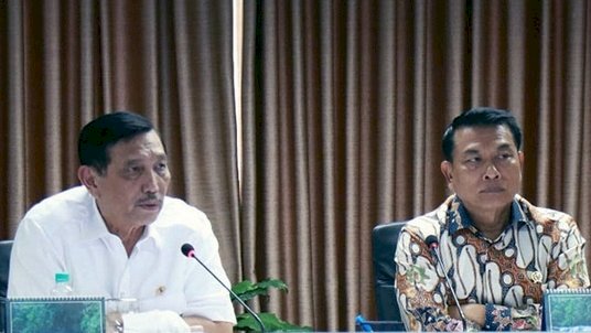 Luhut Binsar Pandjaitan dan Moeldoko/Net
