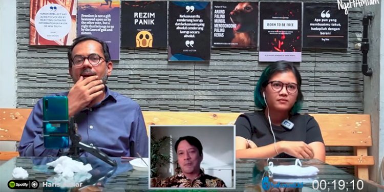  Haris Azhar dan Fatia Maulidiyanti/Net