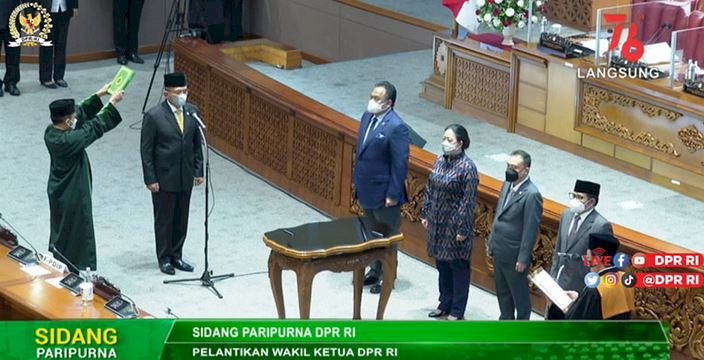 Pengambilan sumpah Lodewijk F. Paulus/Net