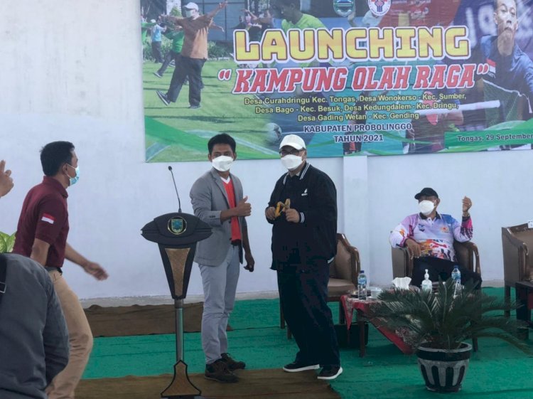  Lounching Kampung Olahraga/Ist