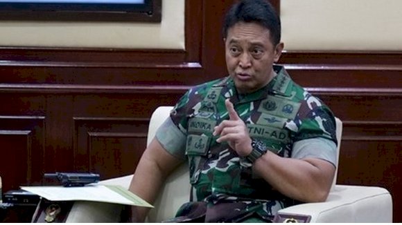 Kepala Staf Tentara Nasional Indonesia (TNI) ANgkatan Darat (KSAD), Andika Perkasa/
