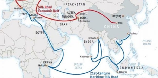 Jalur Belt and Road Initiative (BRI)/Net