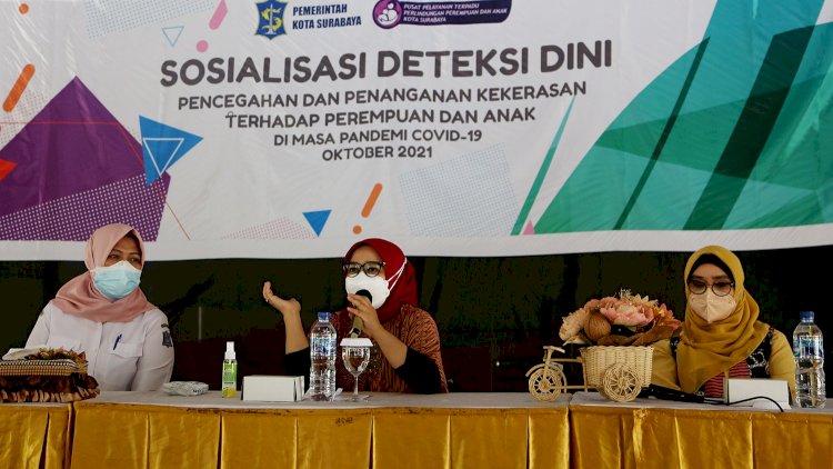 Sosialisasi deteksi dini pencegahan dan penanganan kekerasan terhadap perempuan dan anak di masa pandemi Covid-19/ist