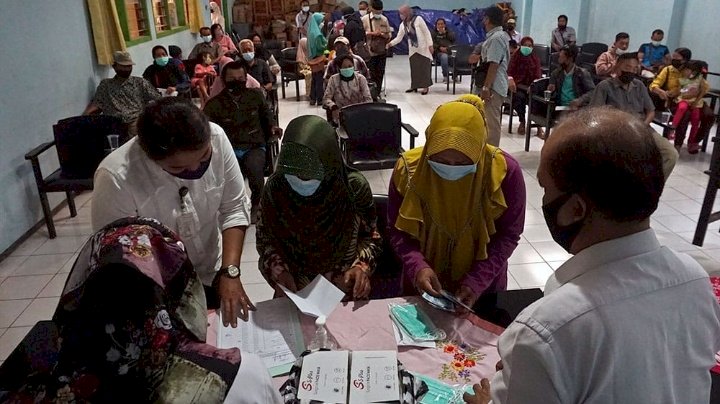 Pemberian bantuan untuk ODK