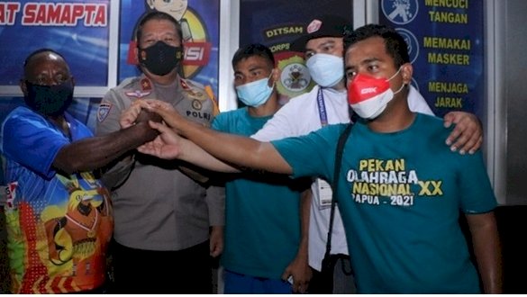 Pekan Olahraga Nasional (PON) XX Papua sektor tinju yang sempat ribut berakhir damai/RMOLPapua
