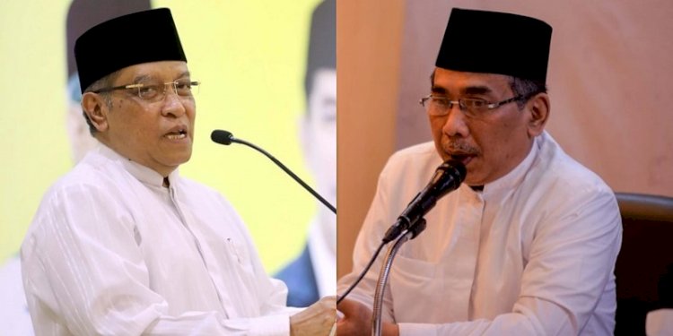 Kiai Said Aqil Siroj dan Gus Yahya Cholil Staquf/Net