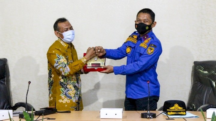 Satpol PP Kediri terima kunjungan