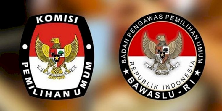 Komisi Pemilihan Umum (KPU RI) dan Badan Pengawas Pemilu (Bawaslu RI)/Net