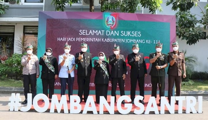 Peringatan Hari Jadi Pemerintah Kabupaten Jombang ke 111 dan HSN 2021/Ist