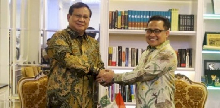 Prabowo Subianto dan Abdul Muhaimin Iskandar (Cak Imin)/Net