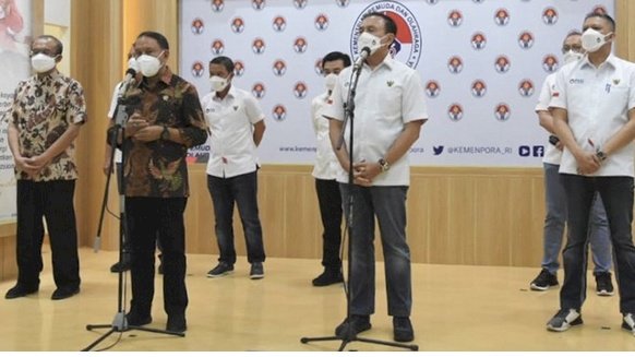 PSSI dan PT LIB akan mengkaji untuk melanjutkan kompetisi BRI Liga 1 dengan kehadiran penonton/PSSI