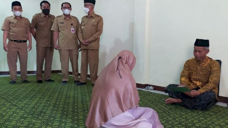 Bupati Bondowoso beserta jajaran saat pantau pelaksanaan seleksi Insentif Penghafal Al-Qur'an/RMOLJatim