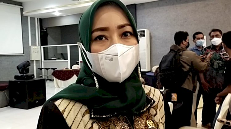 Anggota Komisi IV DPR RI Ratna Juwita Sari saat mengunjungi Kabupaten Tuban/RMOLJatim