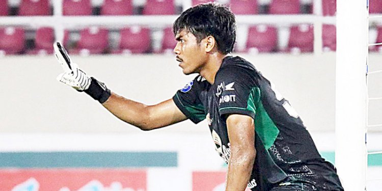 Kiper Persebaya, Andhika Ramadhani/Ist
